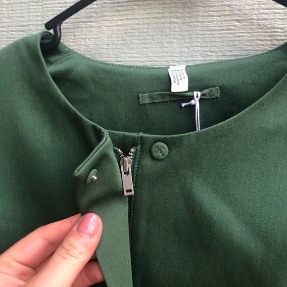 COS NWT Green Cropped Blazer | 6 - Picture 2 of 10